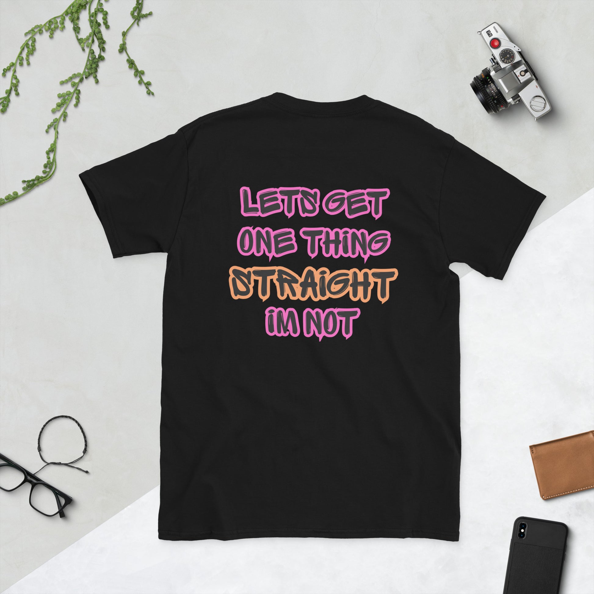Femme Bar Pride 2026 t-shirt in black, back — Femme Bar Worcester MA