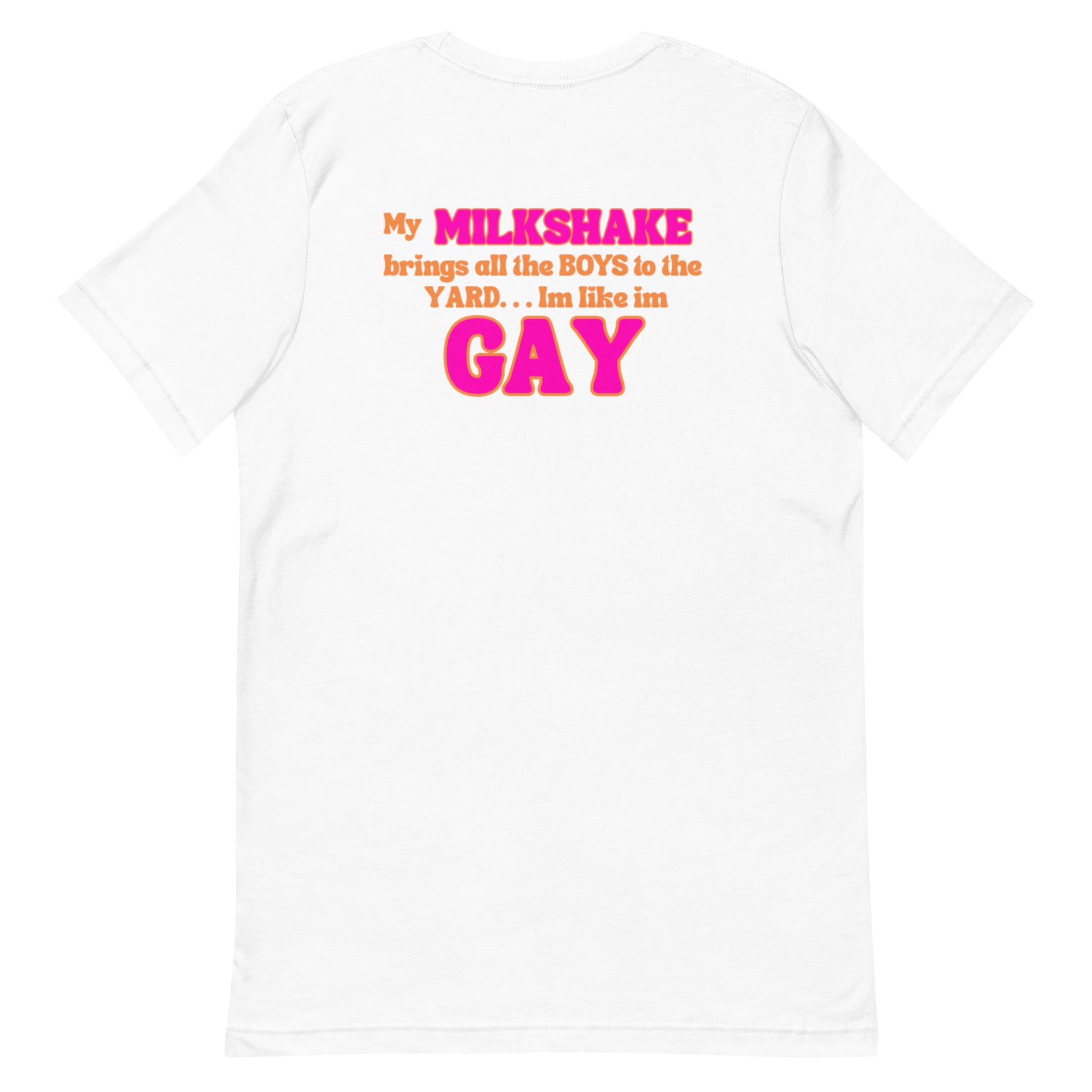 Femme Bar Pride 2025 tee back print — commemorative lesbian bar Worcester MA LGBTQ merch